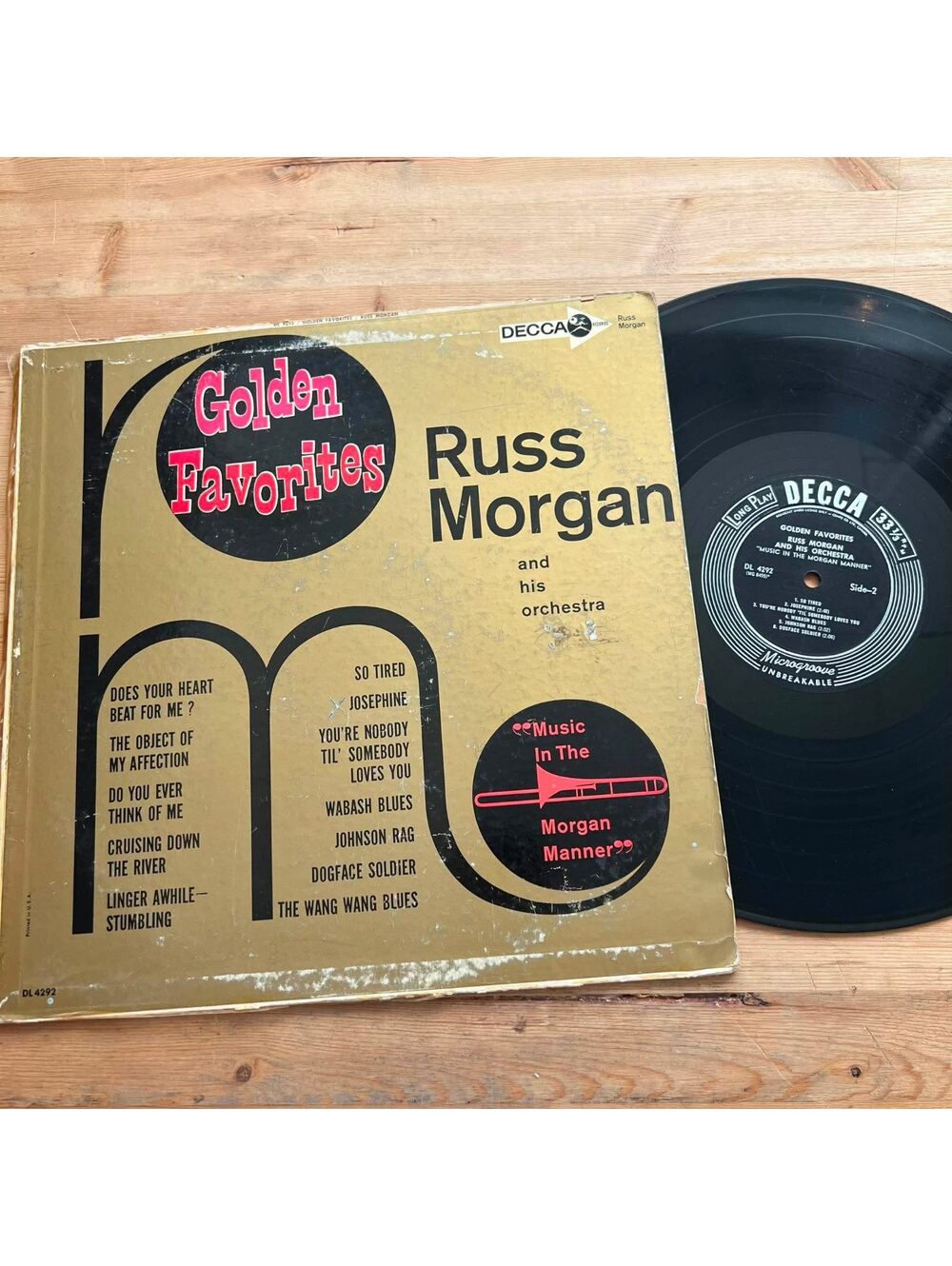 Russ Morgan and his Orchestra - Golden Favorites 33rpm VG+ VR20